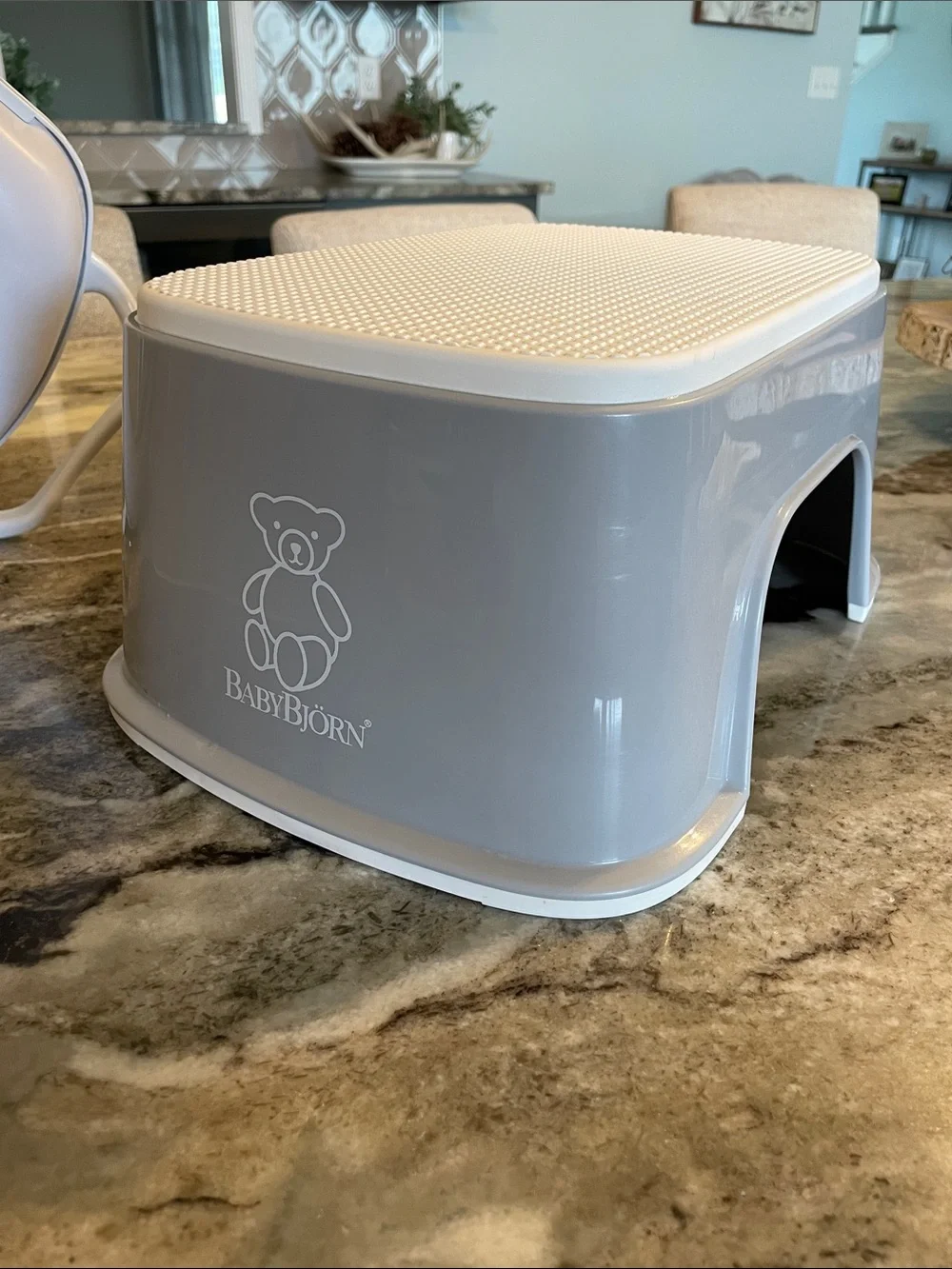 Babybjorn Grey Kids Bath Set - Potty, Step Stool & Toilet Seat